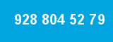 928 804 52 79 928 804 52 79